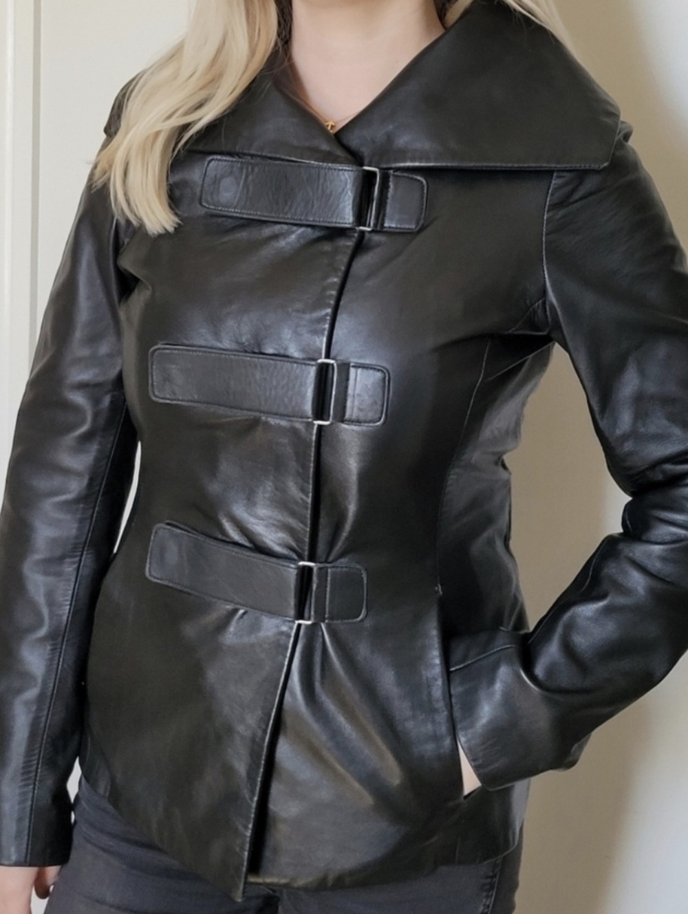 Rudsak Collection Vintage Women's Leather Jacket XS